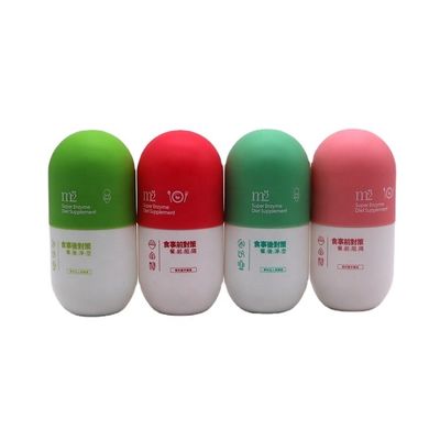 Schraubverschluss 180 ml leere matte Kunststoffflaschen für Kapseln aus Festpulver