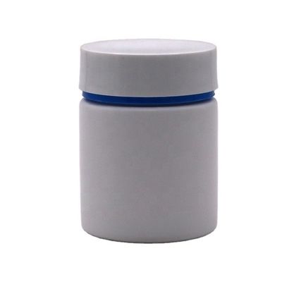 100 ml HDPE-Plastik-Medikamentflasche Gerade rundes Glas für Kapseltablettenhalter