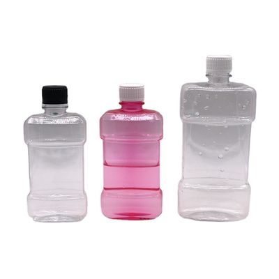 Siebdruck 500 ml PET-Flüssigkeits-Mundwasser mit Schraubkappe