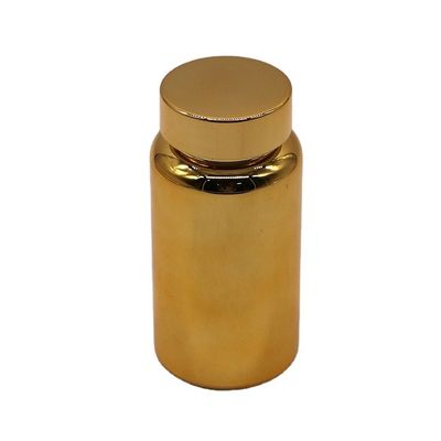 150 ml PET-Goldplattierte Schraubkappe Kunststoff-Ergänzungsmittel-Flasche zur Werbung