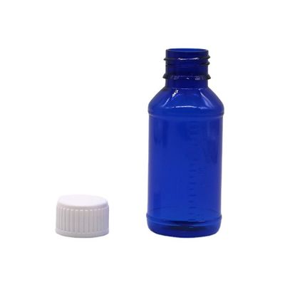 100 ml PET-Rund Apothekenbehälter für medizinische Abfälle mit Druckschirm und Kindersicherheitskappe