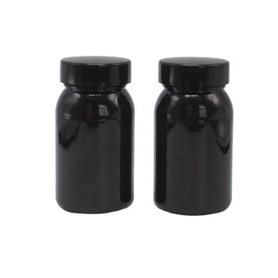 Lebensmittel Vitamin Nahrungsergänzungsmittel Medizin Flasche 100cc PET Kunststoff mit Schraubkappe