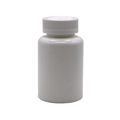 Individuelles Logo 175 ml runde PE-Plastikflasche zur Aufbewahrung von Kapseln