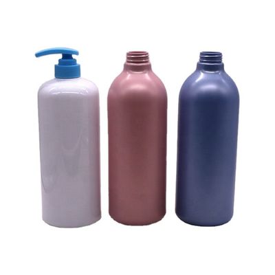 Kappe-Pumpe 1000 ml Kapazität Rundflaschen für individuelle Farblotion Körperwaschung