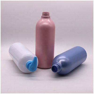 Kappe-Pumpe 1000 ml Kapazität Rundflaschen für individuelle Farblotion Körperwaschung