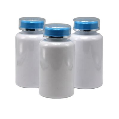 SCREW CAP PET 200 ml Rezept Apotheke Weiße Plastikflasche für Medikamentenbehälter