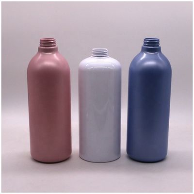 Kappe-Pumpe 1000 ml Kapazität Rundflaschen für individuelle Farblotion Körperwaschung