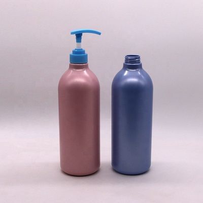 Kappe-Pumpe 1000 ml Kapazität Rundflaschen für individuelle Farblotion Körperwaschung