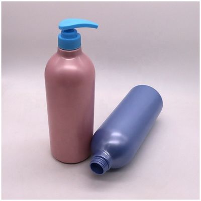 Kappe-Pumpe 1000 ml Kapazität Rundflaschen für individuelle Farblotion Körperwaschung