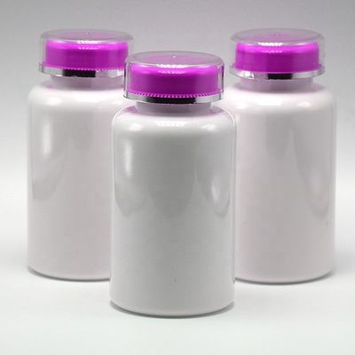 SCREW CAP PET 200 ml Rezept Apotheke Weiße Plastikflasche für Medikamentenbehälter