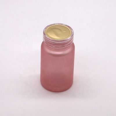 Pharmazeutische Qualität 100cc PET-Frost-Plastikflasche mit kindersicheren Schraubkappe