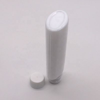 Custom Printing PET Mundwasserflasche 200 ml mit weißer Kappe und gedruckter Kappe