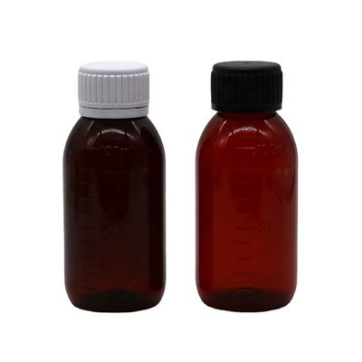 Schraubkappe 100 ml PET-Flasche für Flüssigkeitszusatz von Ahornsirup