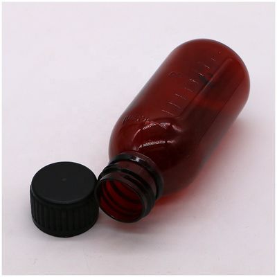 Schraubkappe 100 ml PET-Flasche für Flüssigkeitszusatz von Ahornsirup
