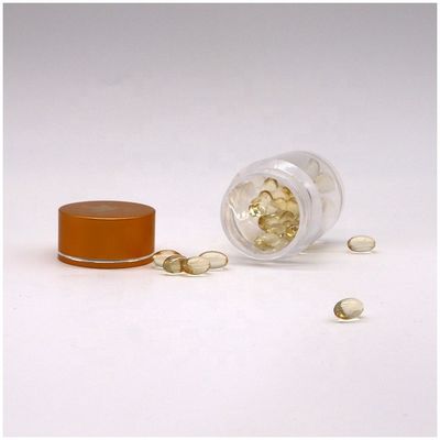 Apotheke Medizin Tabletten Behälter 30mL PS Flasche mit Aluminiumkappe und benutzerdefinierte Farbe