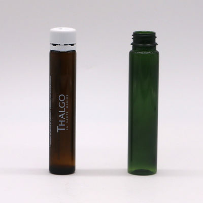 Manipulationssichere Kappe 1 oz/30 ml PET Grüne Braune Flüssigkeitsflasche für medizinische Verpackungen