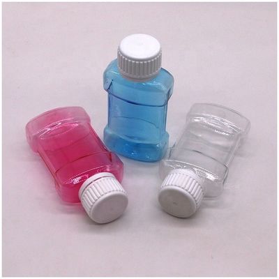 Farbdruck 75 ml PET-Plastikflasche für Mundwasser Flüssigkeit Reisegröße