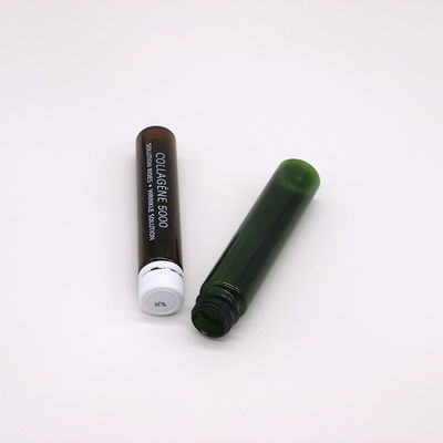 Manipulationssichere Kappe 1 oz/30 ml PET Grüne Braune Flüssigkeitsflasche für medizinische Verpackungen