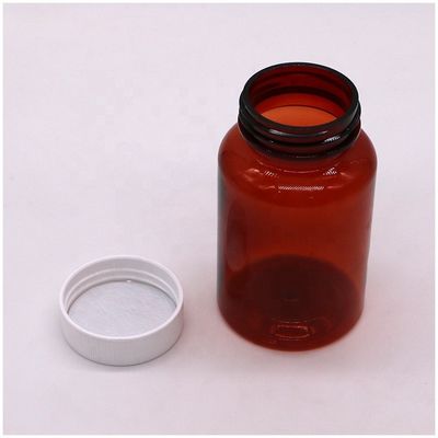 Schraubkappe 200 ml PET-Flasche für einen transparenten Zylinder
