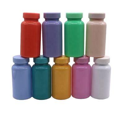 150 ml/5 oz angepasste PET-Flasche für Tabletten/Kapseln/Pulver/Pillen Medizin und Emboss-Kappe