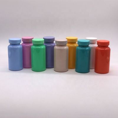 150 ml/5 oz angepasste PET-Flasche für Tabletten/Kapseln/Pulver/Pillen Medizin und Emboss-Kappe