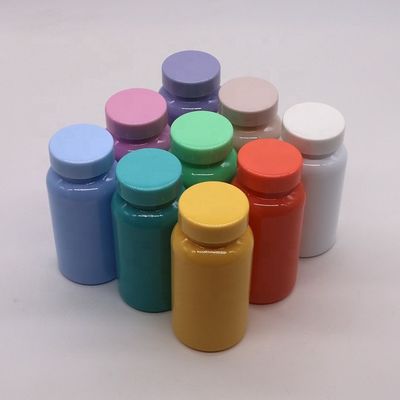 150 ml/5 oz angepasste PET-Flasche für Tabletten/Kapseln/Pulver/Pillen Medizin und Emboss-Kappe