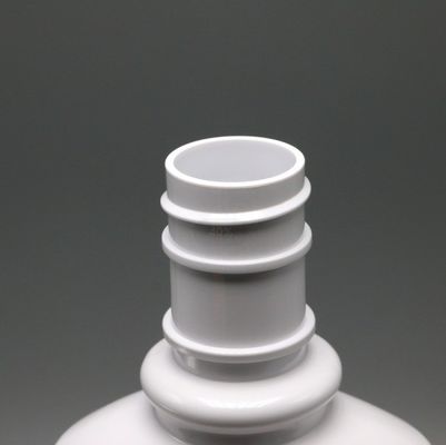 Flasche mit langem Hals aus PET-Plastik-Mundwasser 250 ml für leere, weiße Mundwasserverpackungen