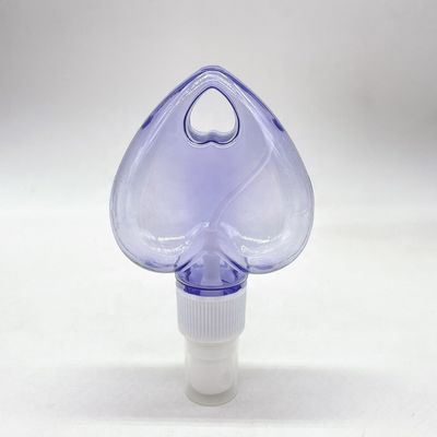 PET Herz / Blattform Plastik Sprühflasche mit hängender Schlüsselkette Kragen Material PET