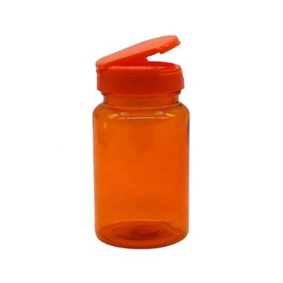 150 ml PET Farbkapsel Flasche mit Flip Top Cap Biologisch abbaubarer Medizinflasche