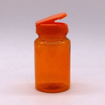 150 ml PET Farbkapsel Flasche mit Flip Top Cap Biologisch abbaubarer Medizinflasche