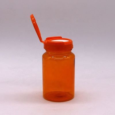 150 ml PET Farbkapsel Flasche mit Flip Top Cap Biologisch abbaubarer Medizinflasche