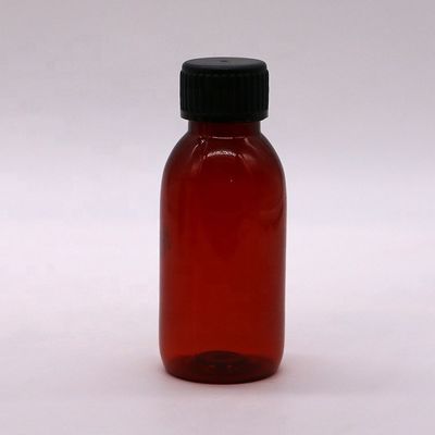 100 ml medizinische orale Flüssigkeit in Plastikflasche mit Messbecher