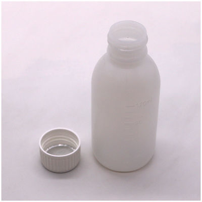 SCREW CAP 120 ml/4 oz PE-Sirupflasche für individuelle Farbmedizin Flüssigkeitsverpackung