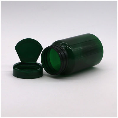 PET 150 ml Flasche Breitmunde Plastik leere Flaschen 5oz Kapselbehälter mit Flip Cap