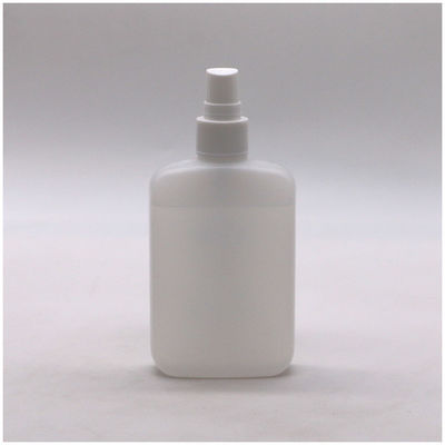 120 ml HDPE Flat Square Kosmetikflasche mit benutzerdefinierter Farbe und Spiral-Flip-Over-Deckel