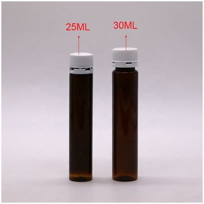 PET-Kunststoff-Flasche für orale Flüssigkeit 20ML/20CC, Manipulationssicherung für Gesundheitsprodukte