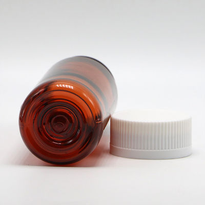 SCREW CAP 150 ml braune PET-Flasche für Plastikflüssigkeitssupplement und Kindersicherheitsdeckel