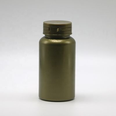 150 ml PET leere Plastik-Feststoffpulver Medizin-Chemikalienflaschen mit Ziehringkappe