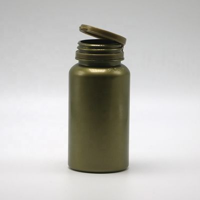 150 ml PET leere Plastik-Feststoffpulver Medizin-Chemikalienflaschen mit Ziehringkappe