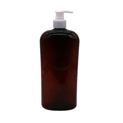 Schraubkappe 750 ml PET-Flasche für Shampoo/Lotion mit anpassbarer Farbe für Creme-Druckmaterial