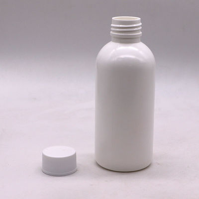 Individuelle Etiketten 200 ml HDPE leere Flasche mit Oralflüssigkeit für Sirup und Mundwasser