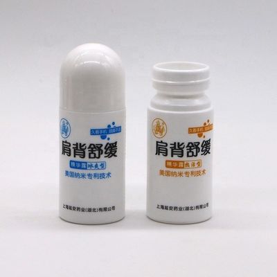 50 ml / 50cc HDPE weiße Kunststoffrolle auf Flasche Rundform für andere kosmetische Mittel