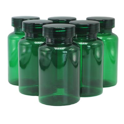 250 ml leere weiße PET-Plastik-Mundwasserflasche mit langem Hals und Kundenlogo