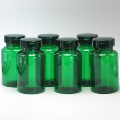 250 ml leere weiße PET-Plastik-Mundwasserflasche mit langem Hals und Kundenlogo
