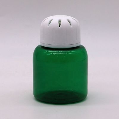 3OZ/90ml PET-Flaschen aus weißem Kunststoff mit Schraubkappe und Hitzesiegel