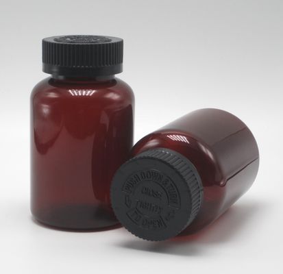 250 ml leere weiße PET-Plastik-Mundwasserflasche mit langem Hals und Kundenlogo