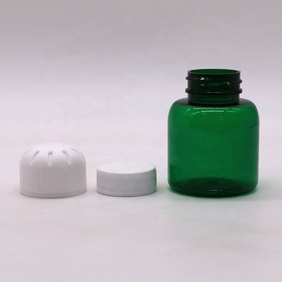 3OZ/90ml PET-Flaschen aus weißem Kunststoff mit Schraubkappe und Hitzesiegel