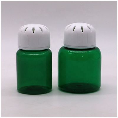 3OZ/90ml PET-Flaschen aus weißem Kunststoff mit Schraubkappe und Hitzesiegel