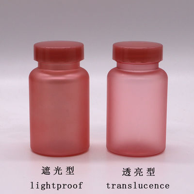 150CC PET-Matte/Frostgrüne Plastikflasche mit kindersicheren Deckel und Etikettenaufkleber