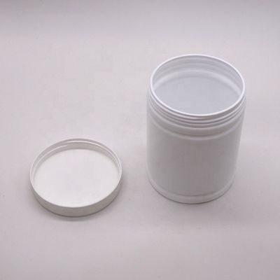 500 ml HDPE-Plastikpulverbehälter mit kundenspezifischer Zylinderform